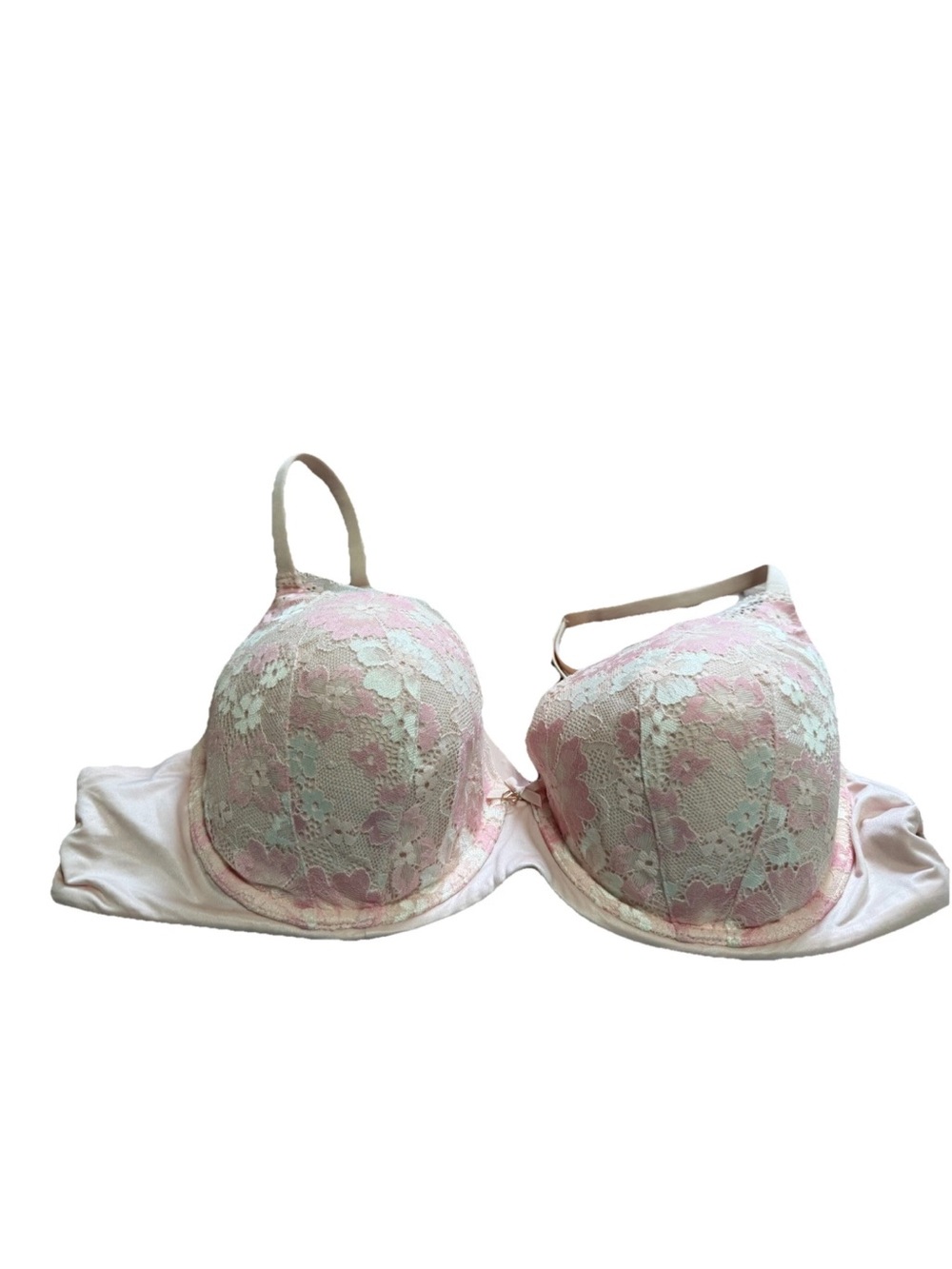 Victoria Secret Women’s Pink Body Lined Demi Bra! 40C